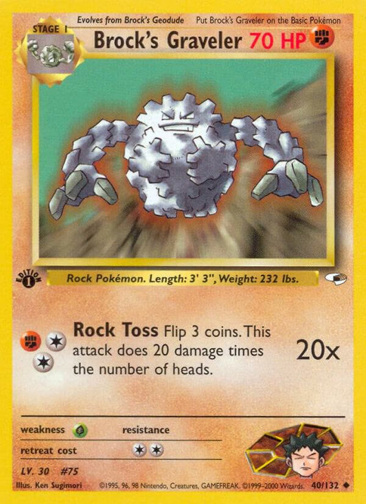Brock's Graveler | Gym Heroes #040/132