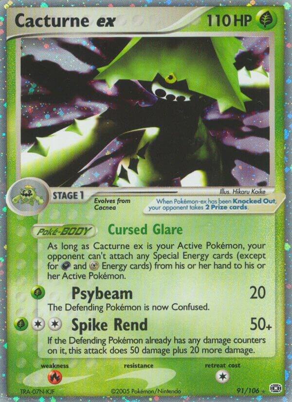 Cacturne ex | EX Emerald #91/106