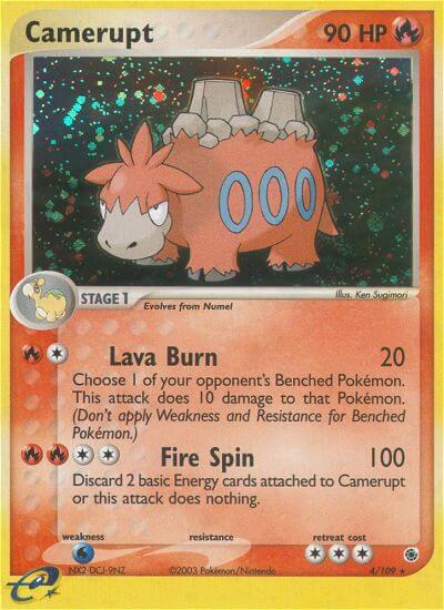 Camerupt | Ruby and Sapphire #4/109
