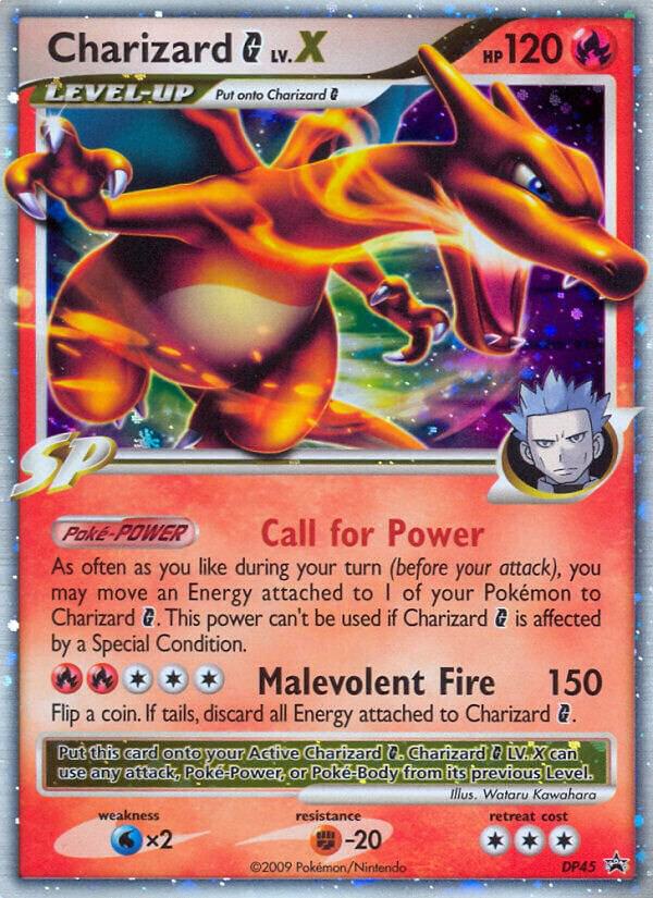 Charizard G LV.X - DP45 | Diamond and Pearl Promos #DP45