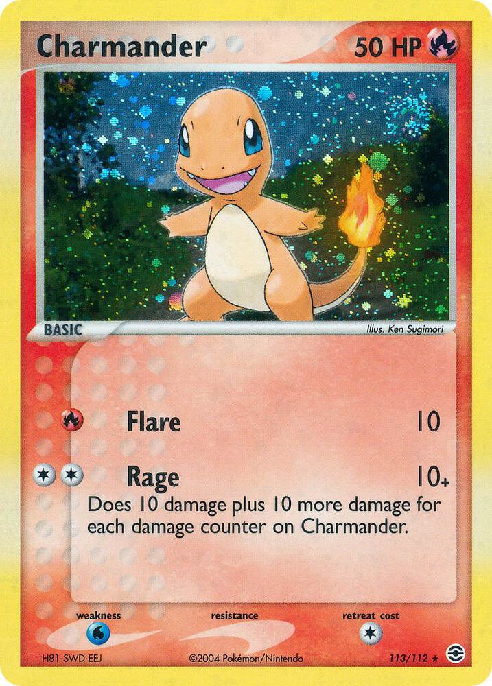 Charmander - 113/112 | FireRed & LeafGreen #113/112