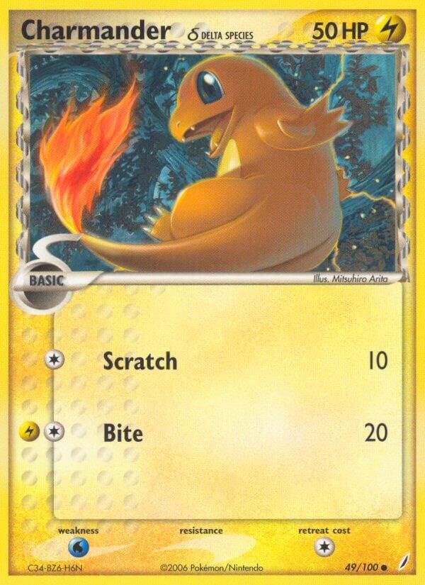 Charmander (Delta Species) | EX Crystal Guardians #49/100