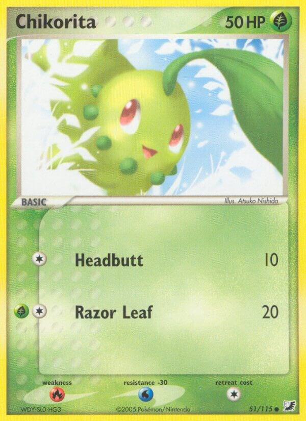 Chikorita | EX Unseen Forces #51/115