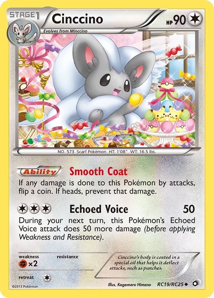 Cinccino | Legendary Treasures: Radiant Collection #RC19/RC25