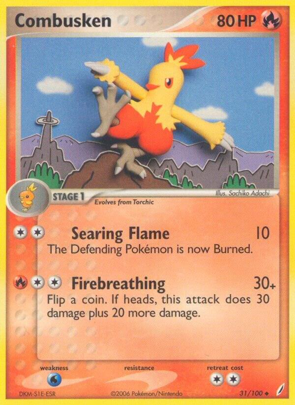 Combusken - 031/100 | Crystal Guardians #31/100
