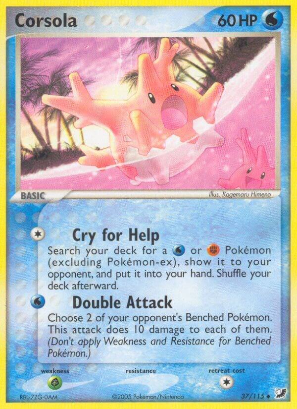 Corsola | EX Unseen Forces #37/115