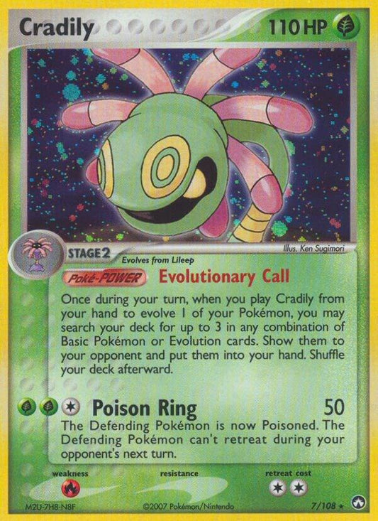 Cradily | Power Keepers #7/108