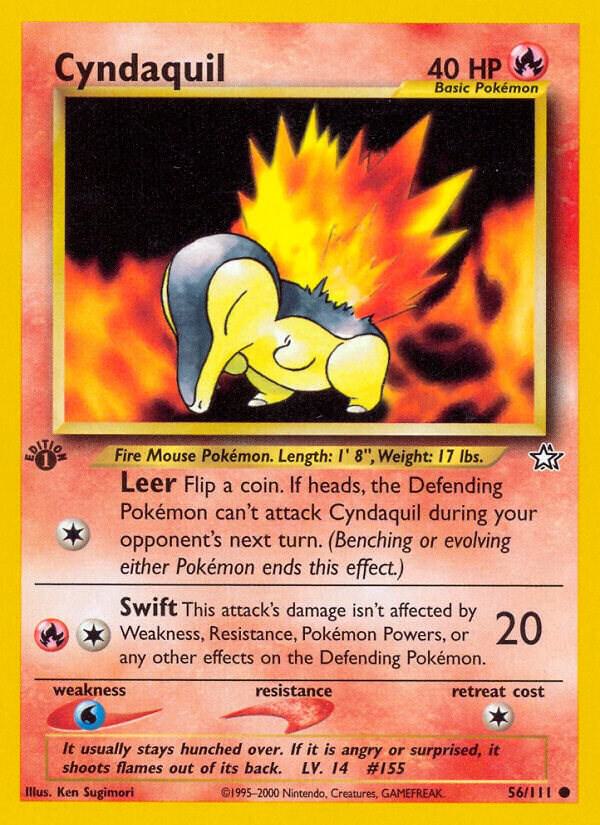Cyndaquil (56) | Neo Genesis #056/111