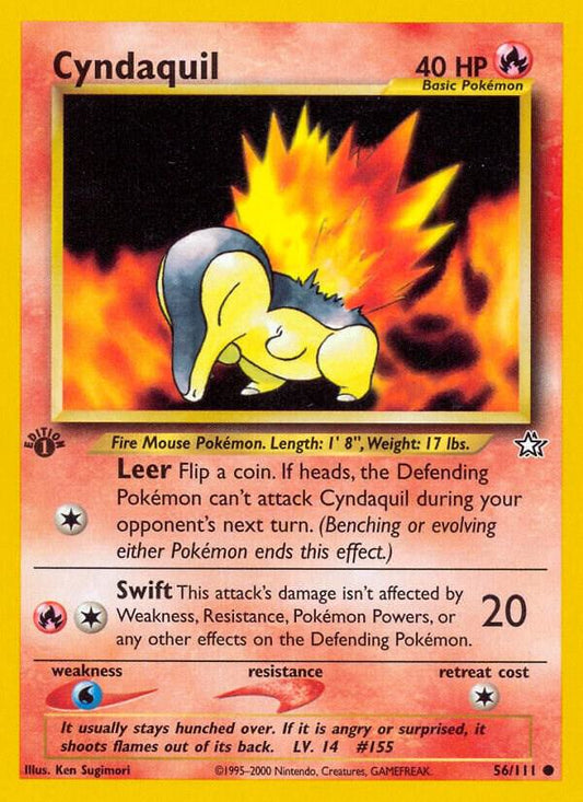 Cyndaquil (56) | Neo Genesis #056/111
