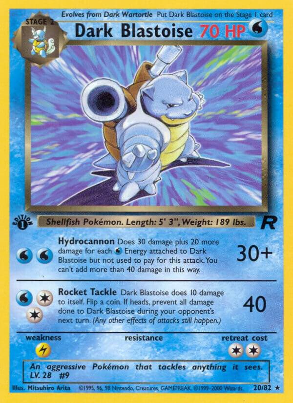 Dark Blastoise (20) | Team Rocket #20/82