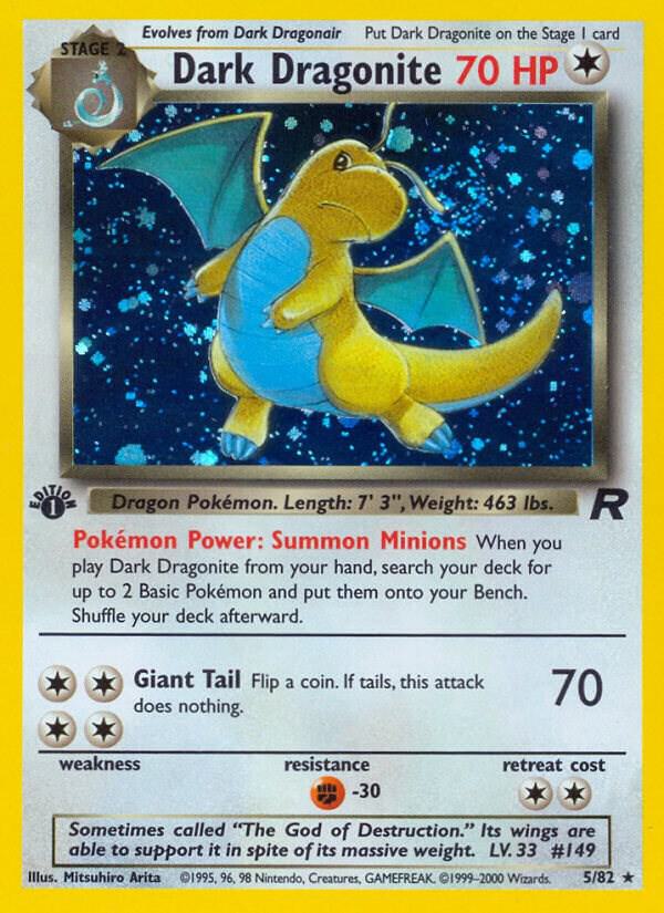 Dark Dragonite (5) | Team Rocket #05/82