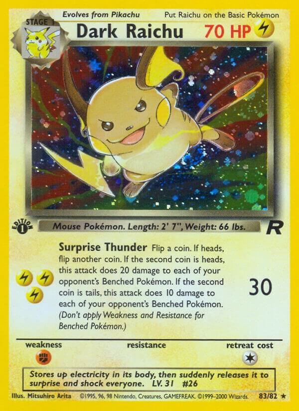 Dark Raichu | Team Rocket #83/82