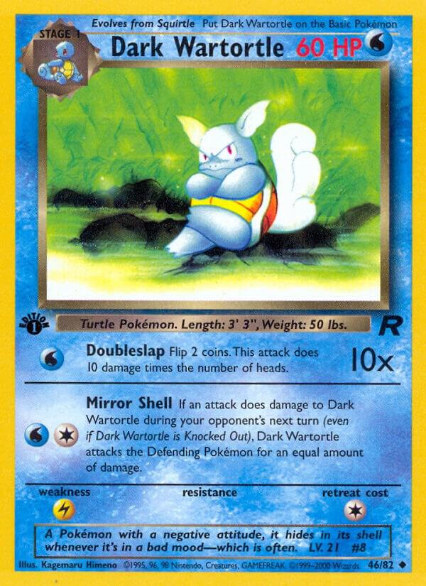 Dark Wartortle | Team Rocket #46/82