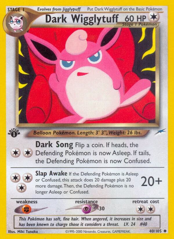 Dark Wigglytuff | Neo Destiny #040/105