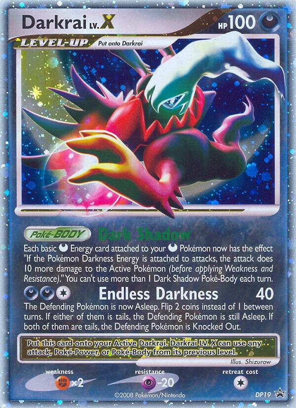 Darkrai LV.X - DP19 | Diamond and Pearl Promos #DP19