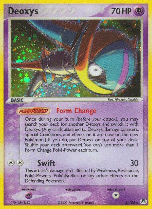 Deoxys (Speed Forme) | Emerald #2/106