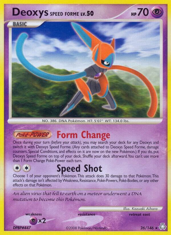 Deoxys Speed Forme | Legends Awakened #26/146