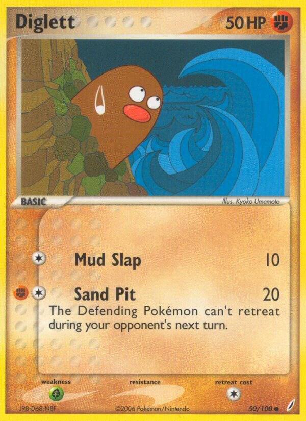 Diglett | EX Crystal Guardians #50/100