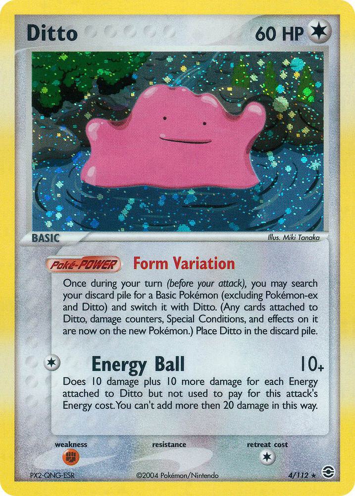 Ditto | EX FireRed & LeafGreen #4/112