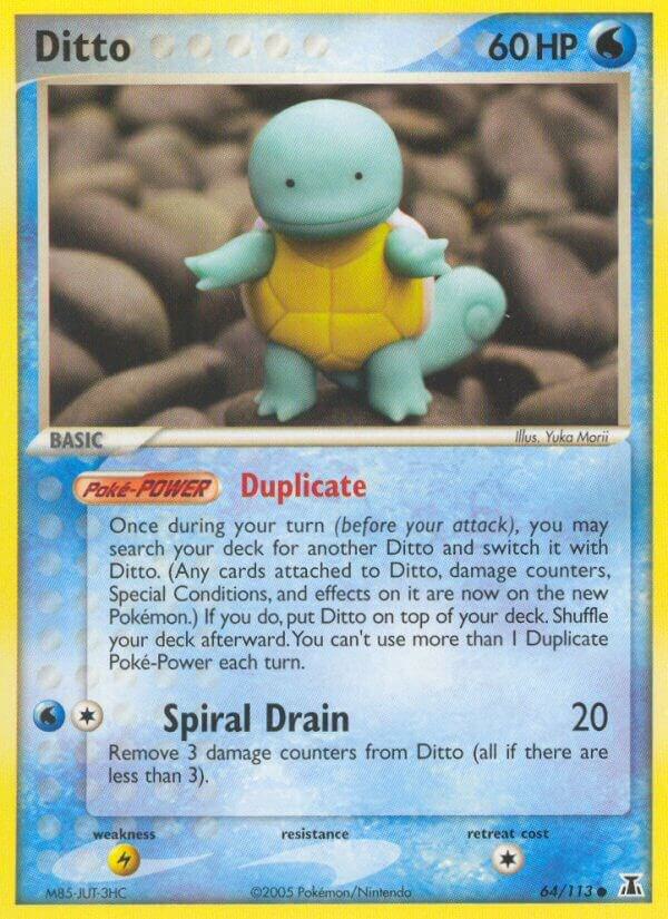 Ditto - 64/113 (Squirtle) | Delta Species #064/113