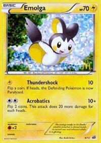Emolga - 6/12 | McDonald's Promos 2012 #006/012