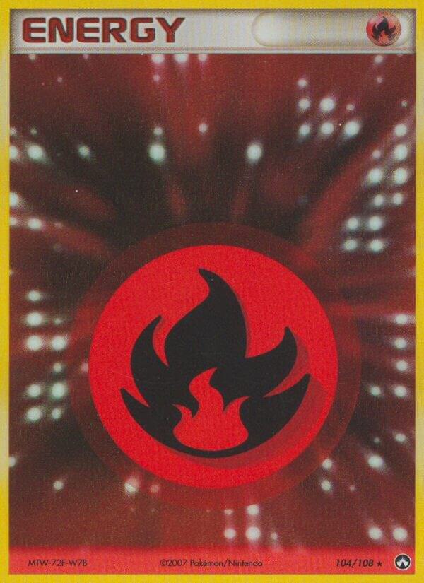 Fire Energy | EX Power Keepers #104/108