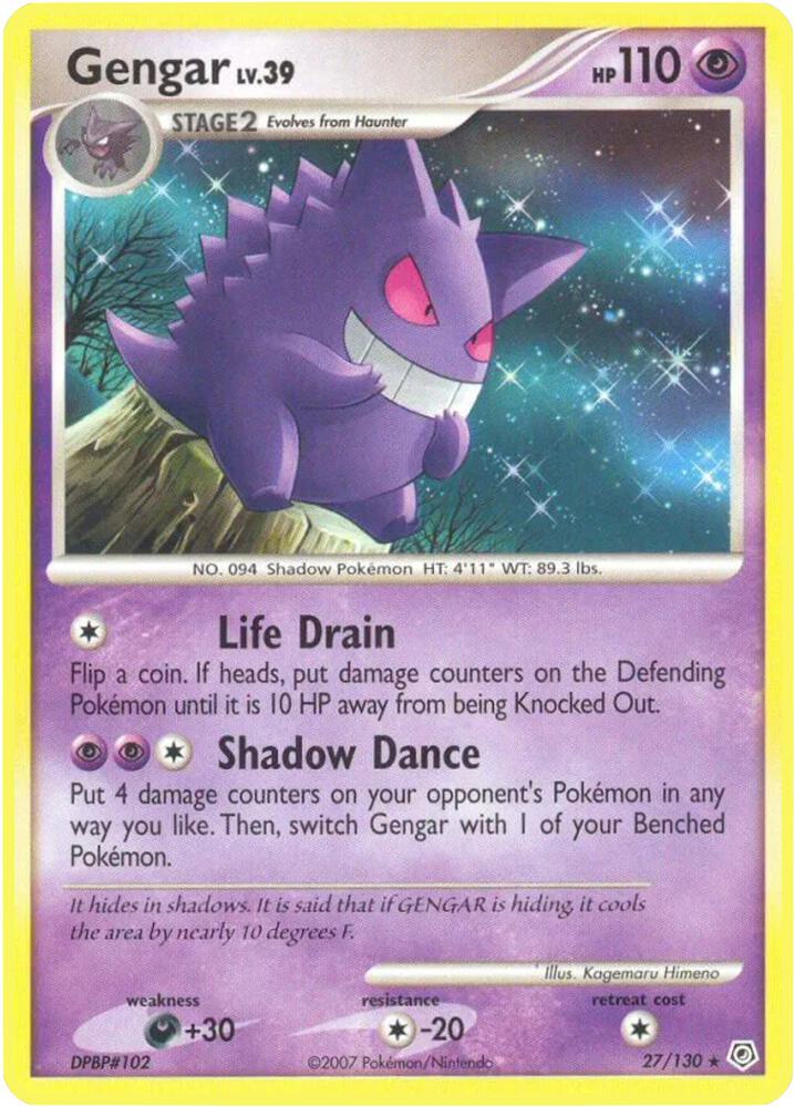 Gengar | Diamond and Pearl #27/130