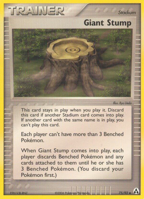 Giant Stump | EX Legend Maker #75/92