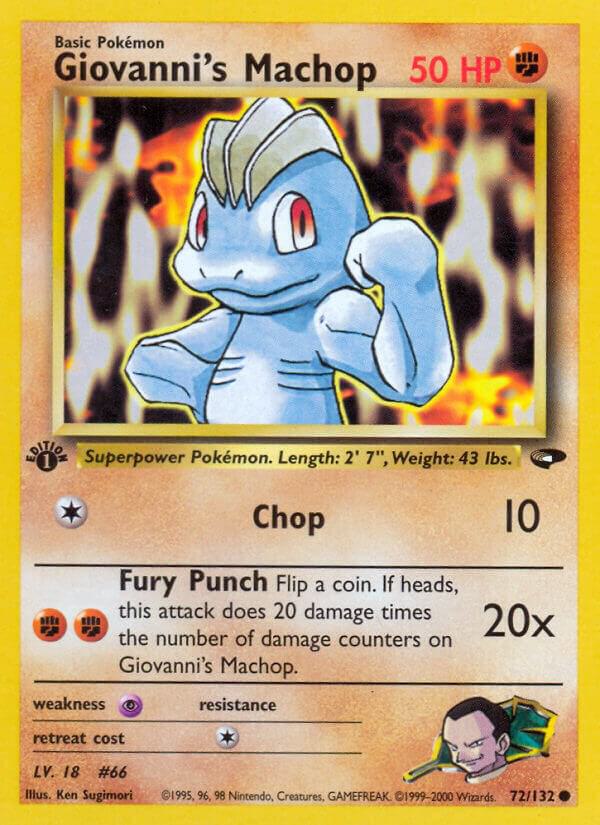 Giovanni's Machop | Gym Challenge #072/132