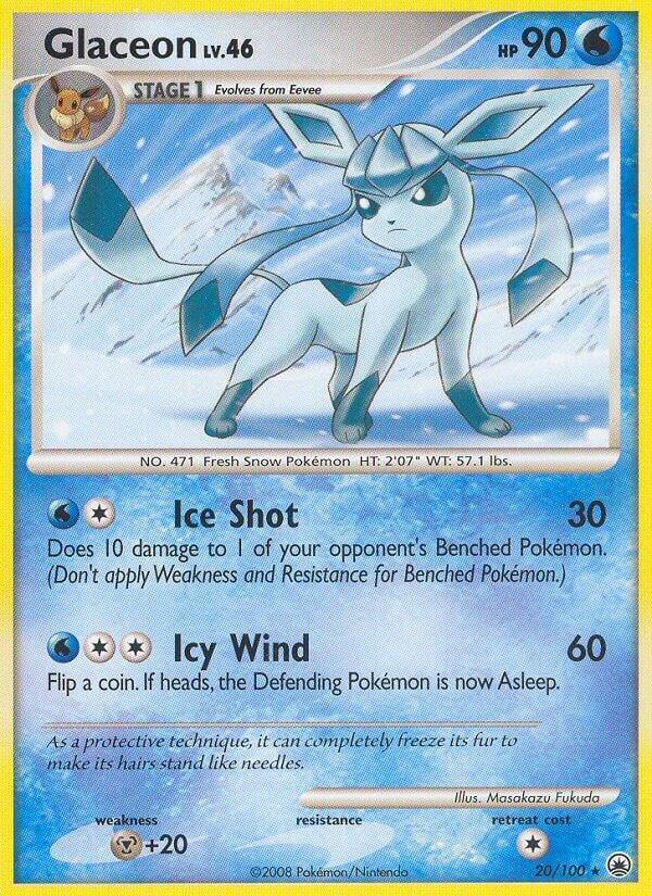 Glaceon (20) | Majestic Dawn #20/100