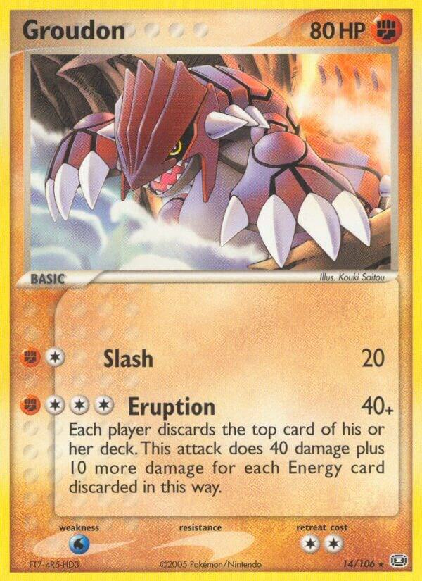 Groudon - 014/106 | EX Emerald #14/106