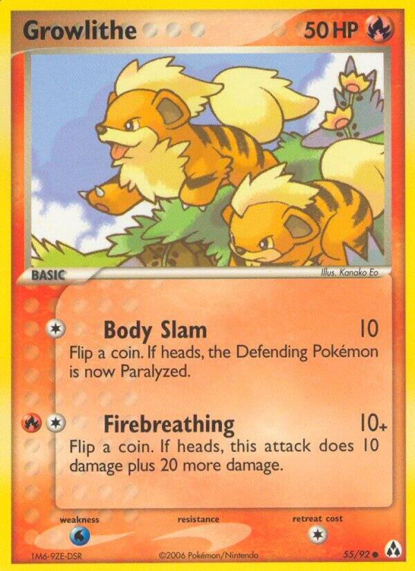 Growlithe | EX Legend Maker #55/92