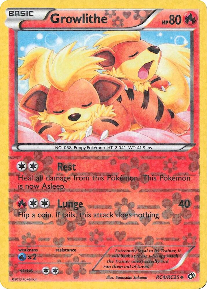 Growlithe | Legendary Treasures: Radiant Collection #RC4/RC25