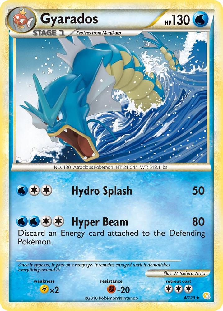 Gyarados | HeartGold SoulSilver #4/123