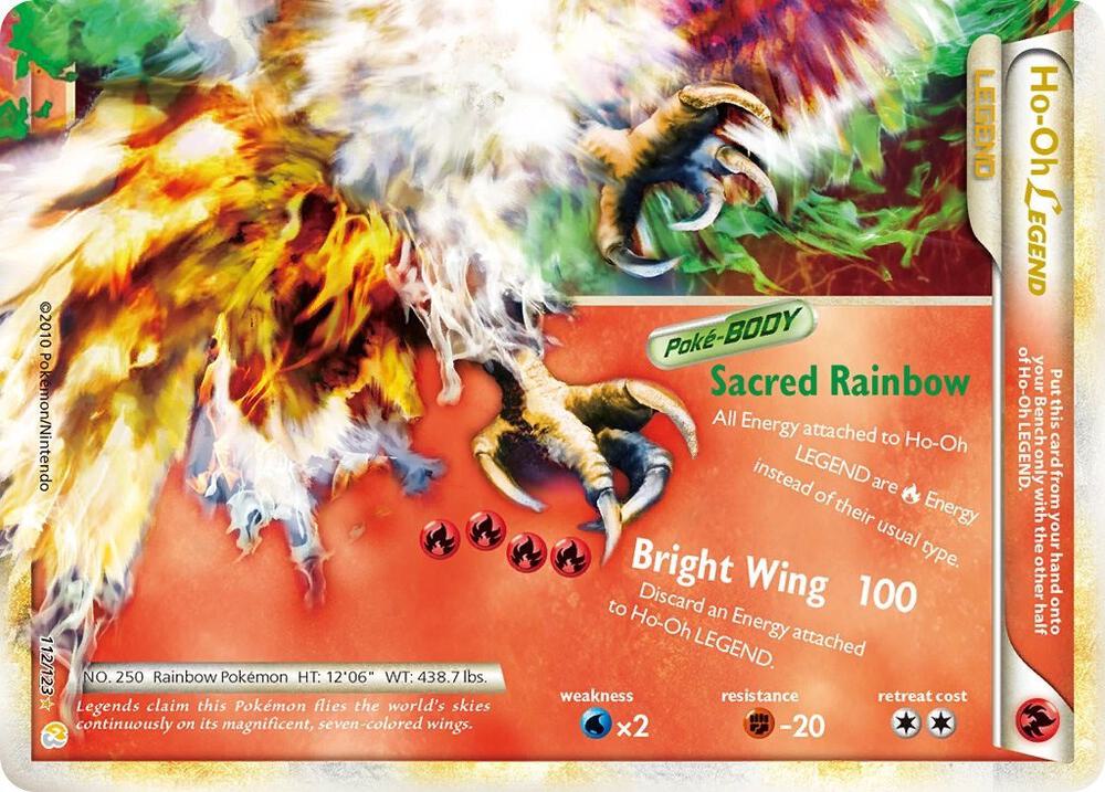 Ho-Oh Legend (Bottom) | HeartGold SoulSilver #112/123