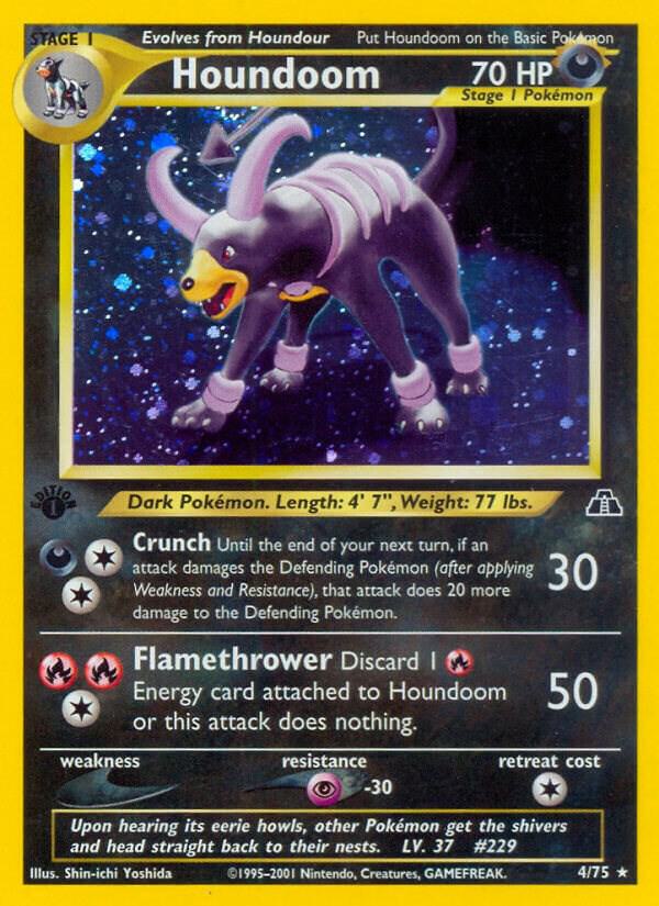 Houndoom (4) | Neo Discovery #04/75