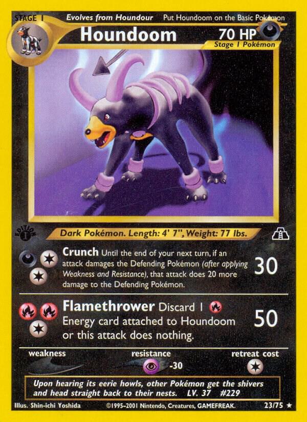 Houndoom (23) | Neo Discovery #23/75