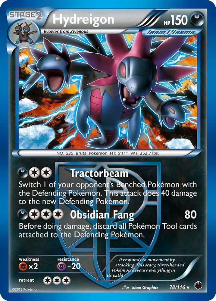 Hydreigon (Team Plasma) | Plasma Freeze #78/116