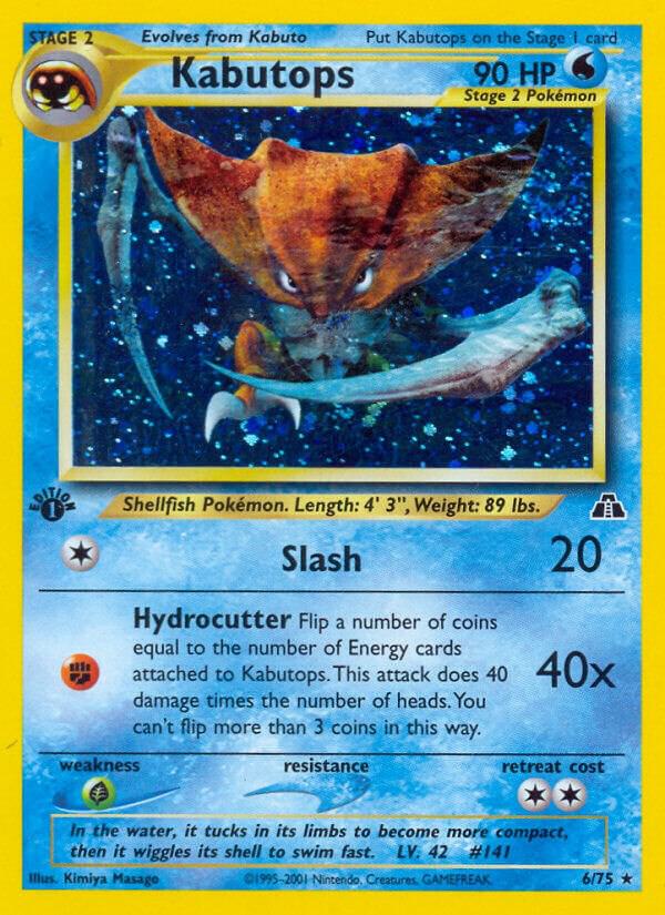 Kabutops (6) | Neo Discovery #06/75