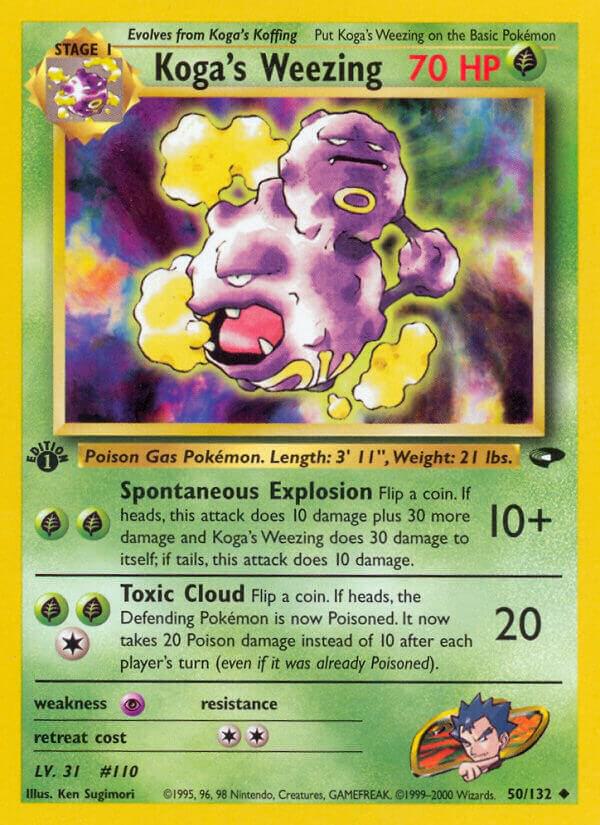 Koga's Weezing | Gym Challenge #050/132