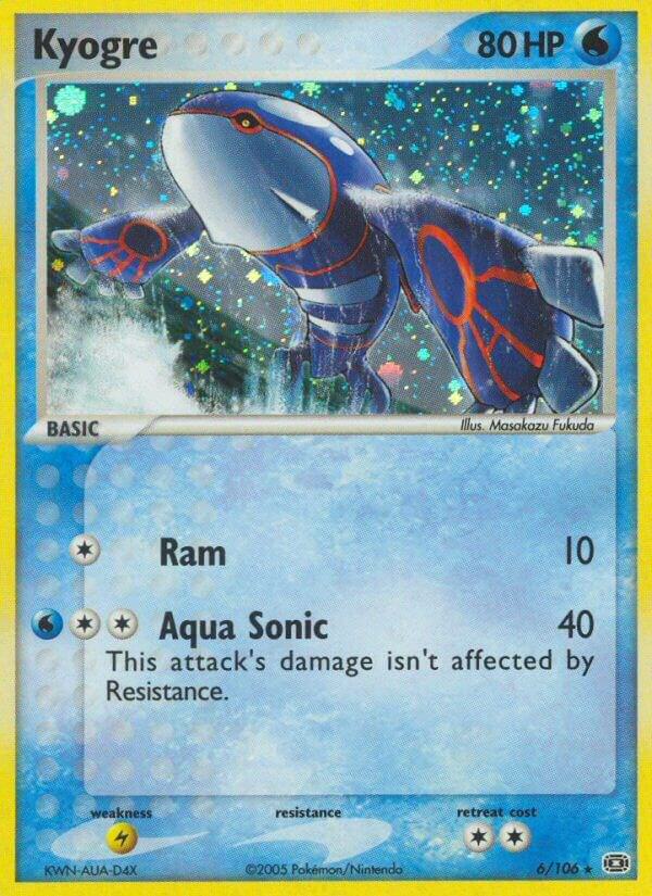 Kyogre - 006/106 | EX Emerald #6/106