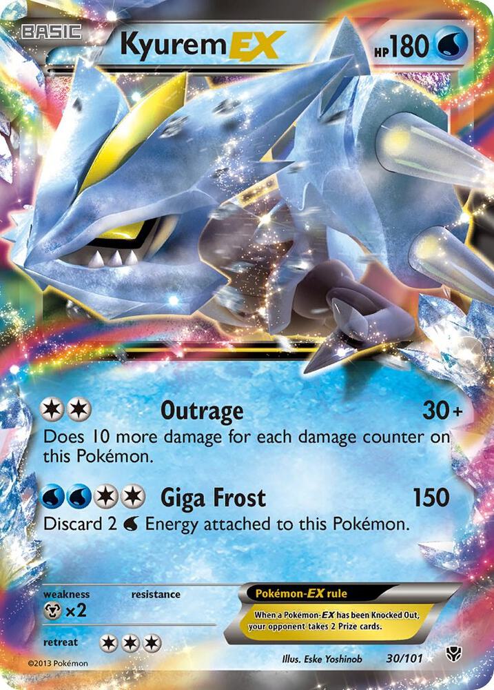 Kyurem EX | Plasma Blast #30/101