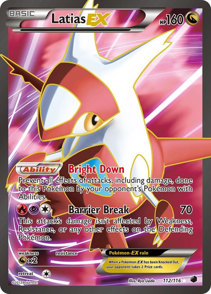 Latias EX (112 Full Art) | Plasma Freeze #112/116