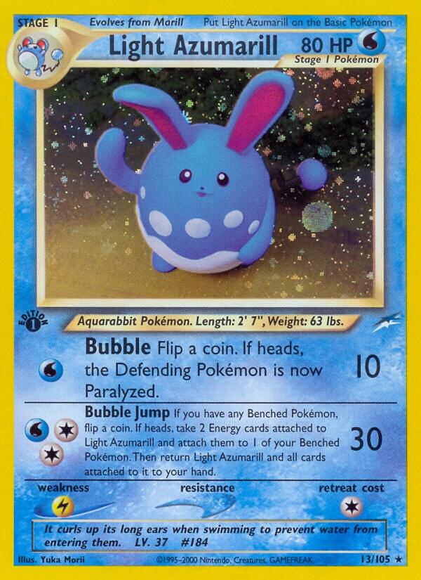 Light Azumarill | Neo Destiny #013/105