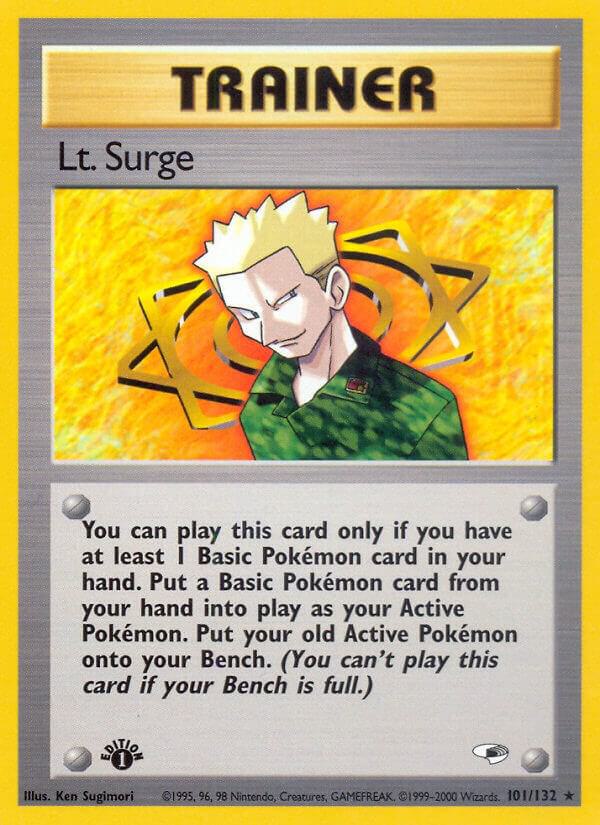 Lt. Surge (101) | Gym Heroes #101/132