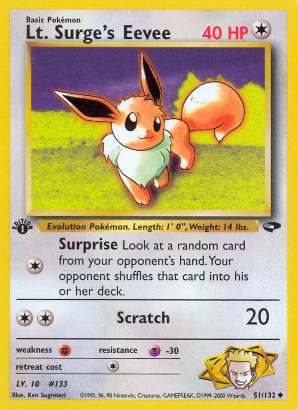 Lt. Surge's Eevee | Gym Challenge #051/132