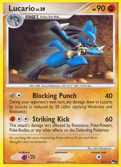 Lucario | POP Series 8 #002/017