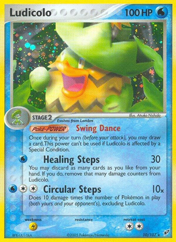 Ludicolo - 010/107 | EX Deoxys #10/107