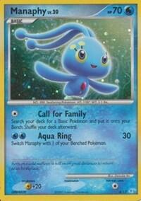 Manaphy | DP Trainer Kit: Manaphy & Lucario #4/12