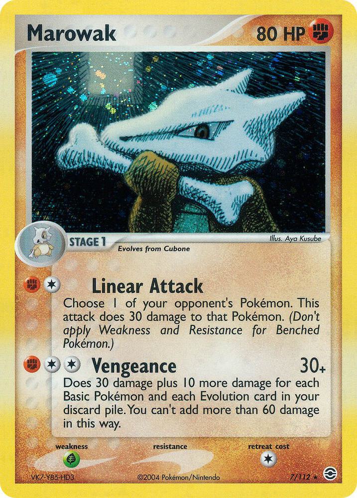 Marowak | FireRed & LeafGreen #7/112
